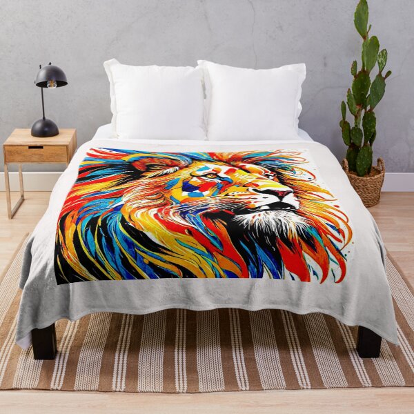Item preview, The Colorful Fierce Beauty Lion #1 designed and sold by Helios Be. Lavsh.