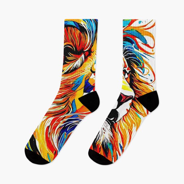 Item preview, The  Colorful Fierce Beauty Lion  #1 designed and sold by Helios Be. Lavsh.