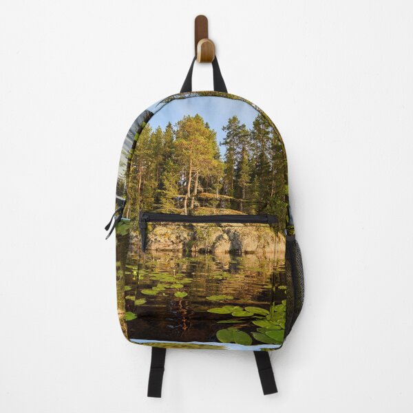 Item preview, The Rock and the yellow water-lilies. designed and sold by Jouko Lehto Photography.