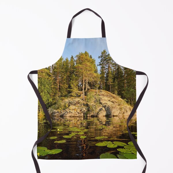 Item preview, The Rock and the yellow water-lilies. designed and sold by Jouko Lehto Photography.
