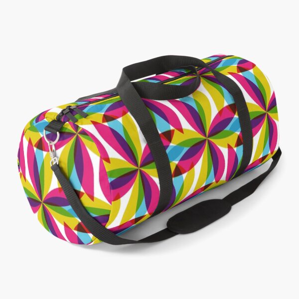 Item preview, Abstract Techno Twirl Retro Shapes Pattern designed and sold by Farissa Designs.