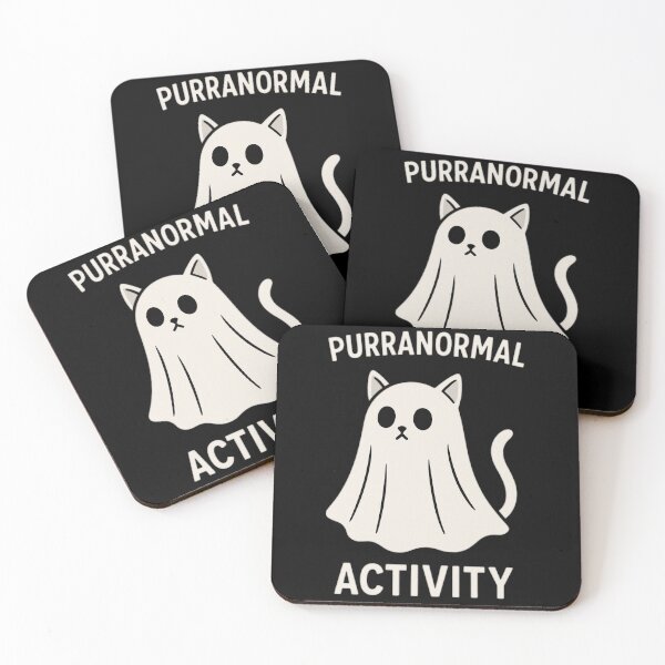 Item preview, Purranormal Activity – Spooky Cat  designed and sold by MythoWorldddd.