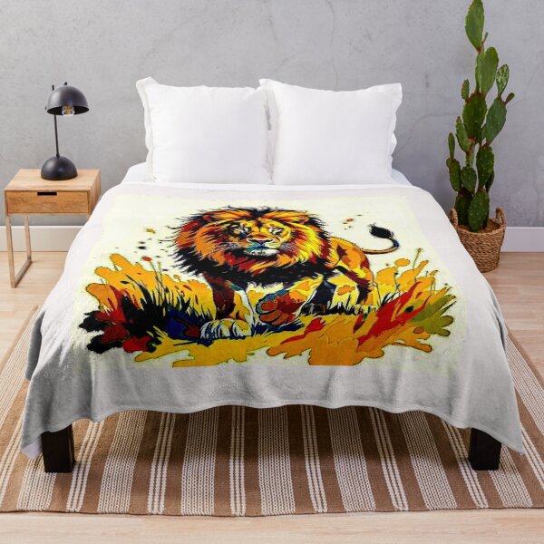 Item preview, The Colorful Fierce Beauty Lion #3 designed and sold by Helios Be. Lavsh.