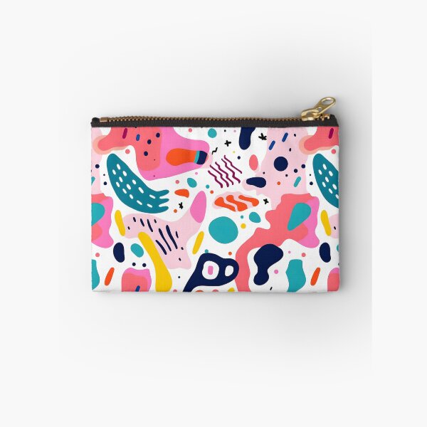 Item preview, Abstract colourful doodle seamless patterns designed and sold by weirdcorner.