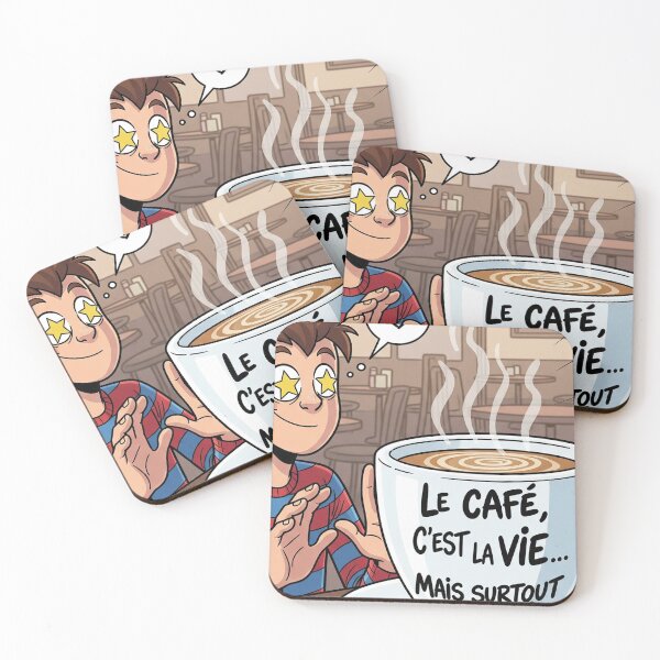 Item preview, El café es supervivencia designed and sold by Le Pédagogue.