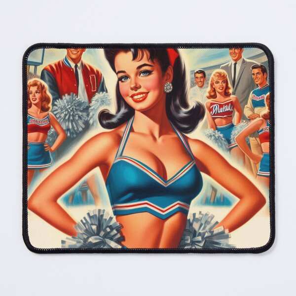 Item preview, Retro Cheerleader designed and sold by PulpVintage.