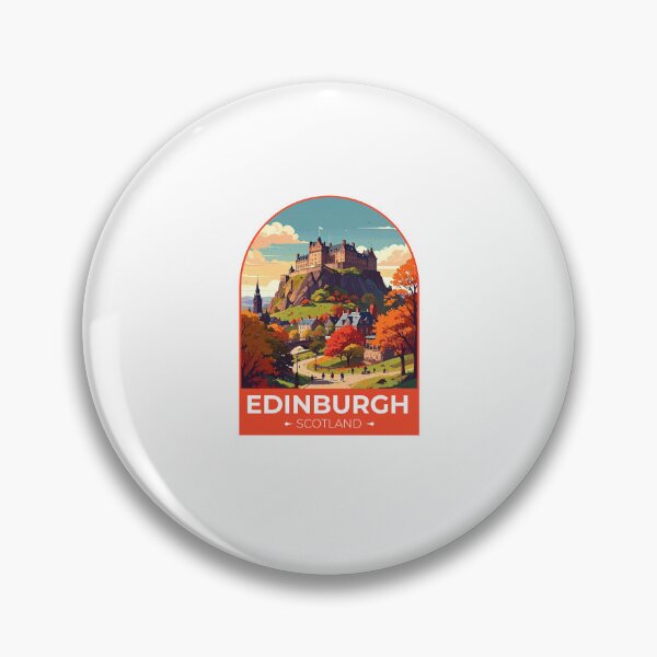 Item preview, Edinburgh Scotland Sticker designed and sold by TulipaGraphics.