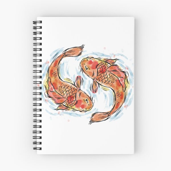 Artikelvorschau, Coole japanische Koi Fisch Yin Yang entworfen und verkauft von TotalityDesigns.