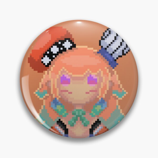 Item preview, [Hololive] Takanashi Kiara Pixel Art Icon designed and sold by RobusonArts.