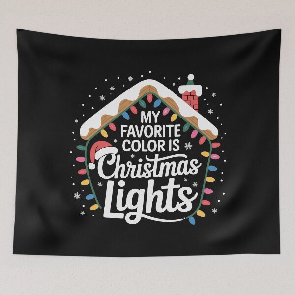 Item preview, Gingerbread House My Favorite Color Is Christmas Lights designed and sold by clothesy7.