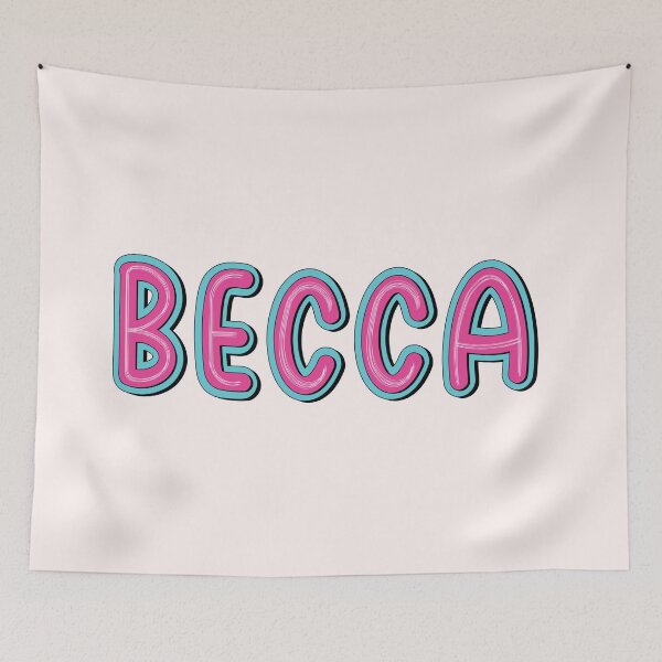 Item preview, Becca Girls Name designed and sold by Jeallan Designs.