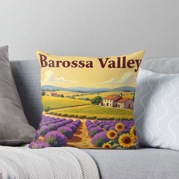 Item preview, Barossa Valley: Vintage-Style Painterly Travel Poster designed and sold by LSVart.