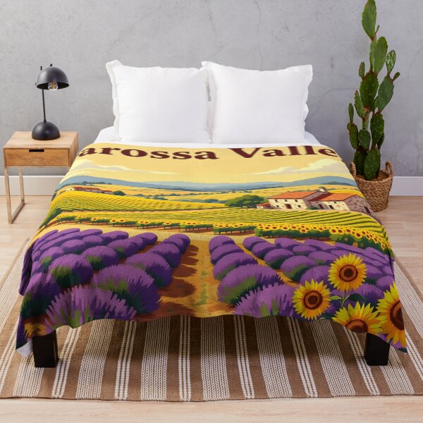 Item preview, Barossa Valley: Vintage-Style Painterly Travel Poster designed and sold by LSVart.