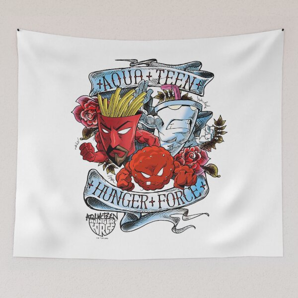 Item preview, Aqua Teen Hunger Force Group Sailor Tattoo Portrait designed and sold by Townsendz1.