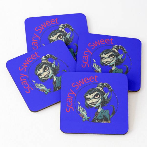 Item preview, Scary Sweet – Creepy Cute Monster Girl Halloween Design designed and sold by dotitoko.