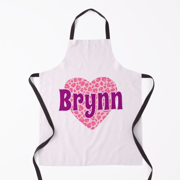 Item preview, Brynn Name Pink Leopard Heart designed and sold by Jeallan Designs.