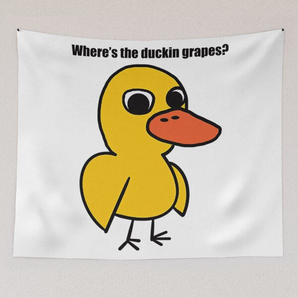 Item preview, 80s vintage duck 90s cartoon song funny cute retro meme designed and sold by Reyesz1.