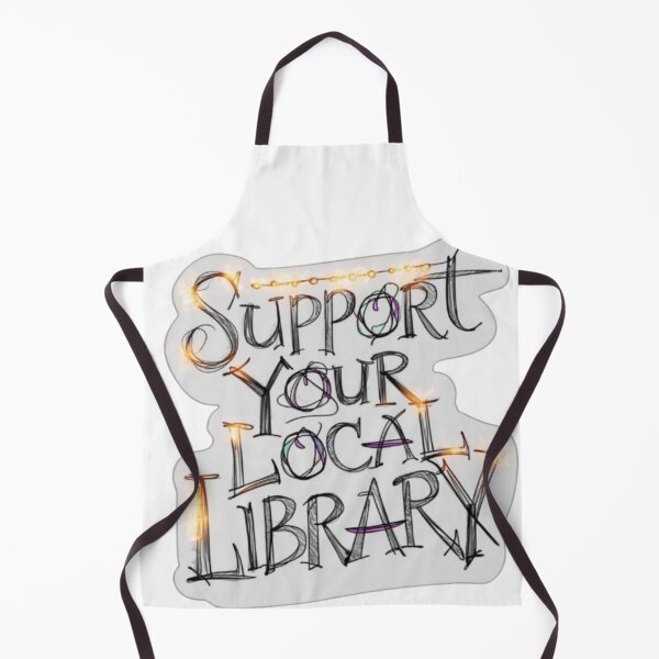 Item preview, Support Your Local Library Books Reading Librarian Kids Board Draw 004 designed and sold by sadedream.