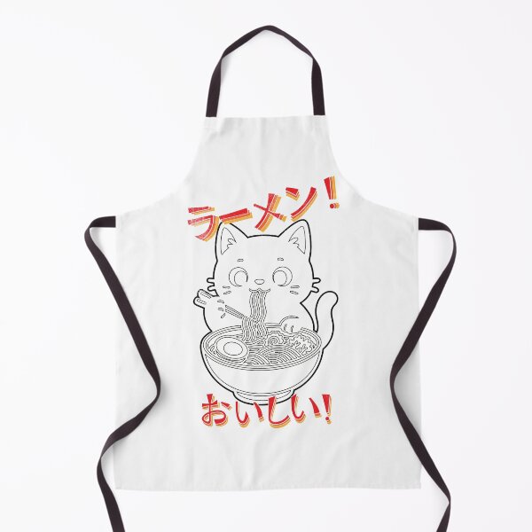 Item preview, Kawaii Ramen Cat – Oishii!! designed and sold by Loveanddraw.