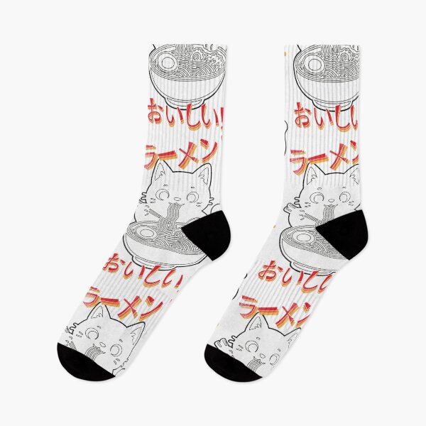 Item preview, Kawaii Ramen Cat – Oishii!! designed and sold by Loveanddraw.