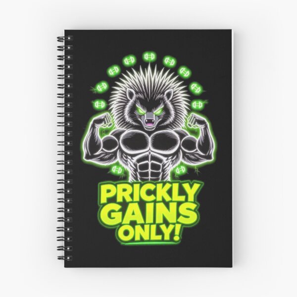 Item preview, Prickly Gains Only designed and sold by El Hermano Gym.