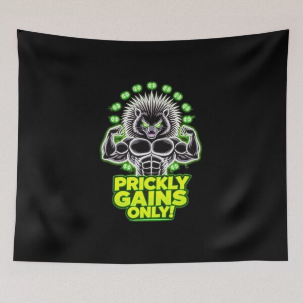 Item preview, Prickly Gains Only designed and sold by El Hermano Gym.