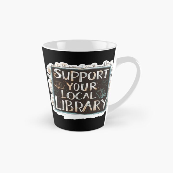 Item preview, Support Your Local Library Books Reading Librarian Kids Board Draw 005 designed and sold by sadedream.