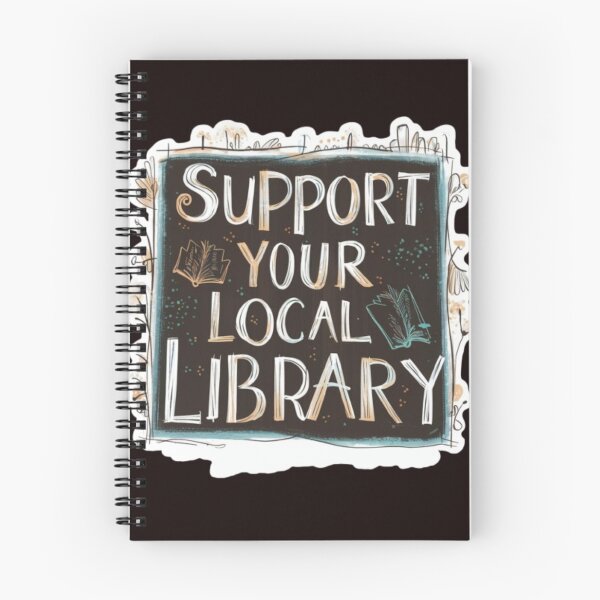 Item preview, Support Your Local Library Books Reading Librarian Kids Board Draw 005 designed and sold by sadedream.