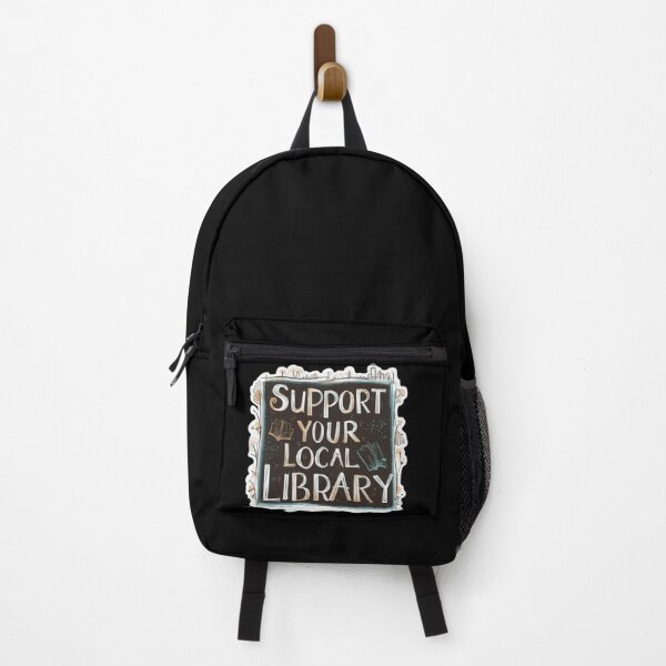 Item preview, Support Your Local Library Books Reading Librarian Kids Board Draw 005 designed and sold by sadedream.