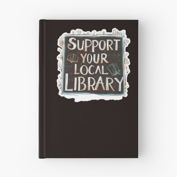 Item preview, Support Your Local Library Books Reading Librarian Kids Board Draw 005 designed and sold by sadedream.