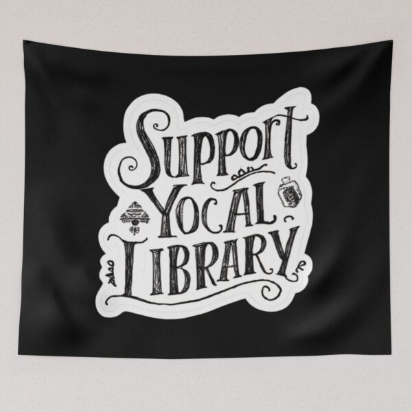 Item preview, Support Your Local Library Books Reading Librarian Kids Board Draw 008 designed and sold by sadedream.