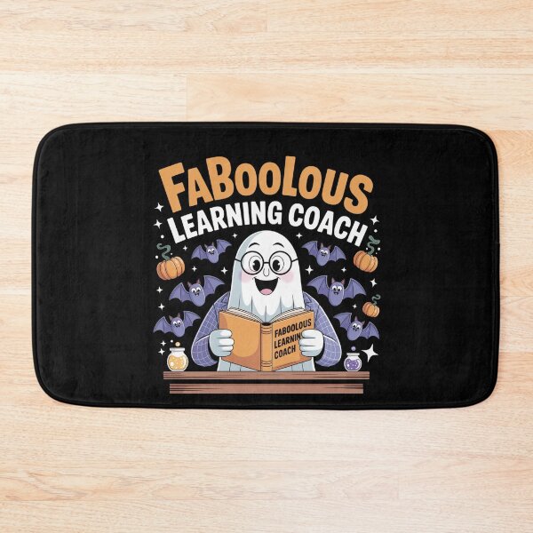 Item preview, Faboolous Learning Coach On Halloween Party Funny Ghost designed and sold by Dabbing Turtle Designs.