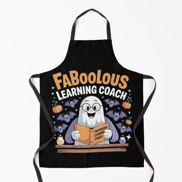 Item preview, Faboolous Learning Coach On Halloween Party Funny Ghost designed and sold by Dabbing Turtle Designs.