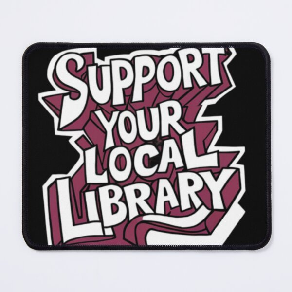 Item preview, Support Your Local Library Books Reading Librarian Kids Board Draw 009 designed and sold by sadedream.