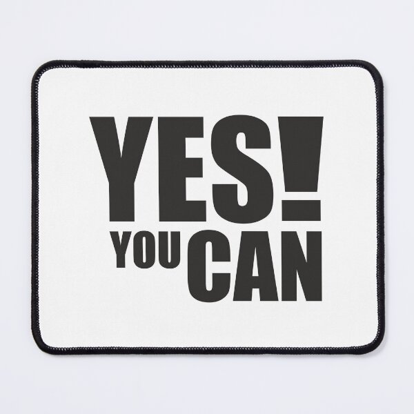 Item preview, YES YOU CAN – Motivational Positive Quote Design designed and sold by ArystDesign.