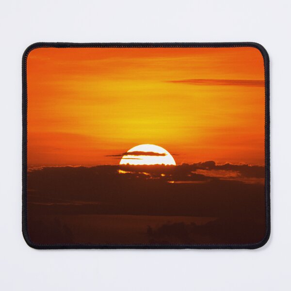 Item preview, Zanzibar fiery sunset tropical sky photography print designed and sold by Amanda's Factory.