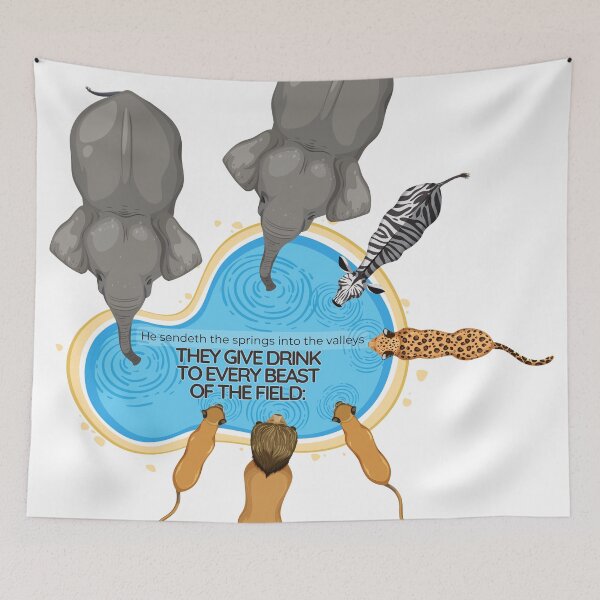 Item preview, Psalm 104:11 (transparent) designed and sold by Undonemadenew.