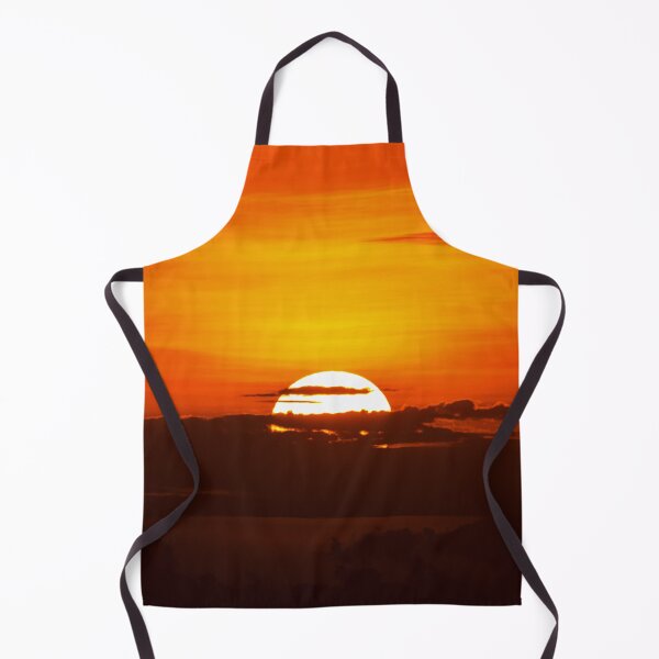 Item preview, Zanzibar fiery sunset tropical sky photography print designed and sold by Amanda's Factory.