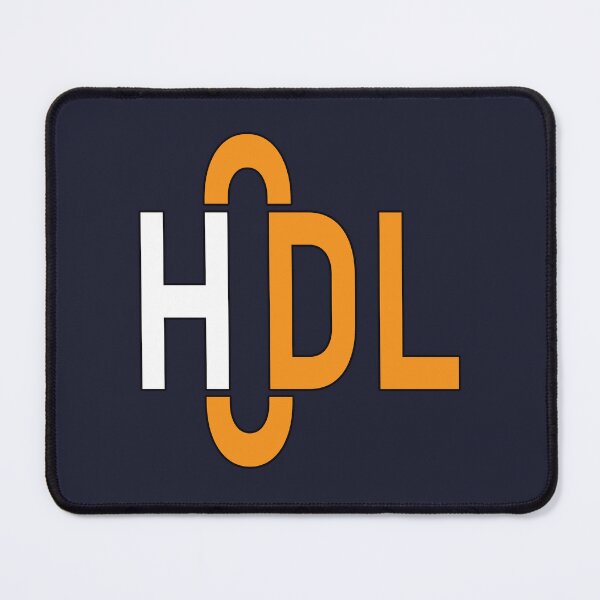 Item preview, HODL Cryptocurrency Typography Art designed and sold by cabana.space.