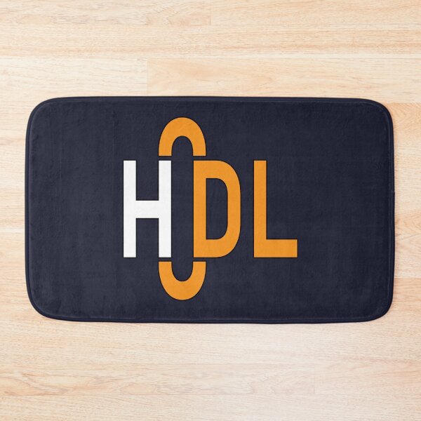 Item preview, HODL Cryptocurrency Typography Art designed and sold by cabana.space.