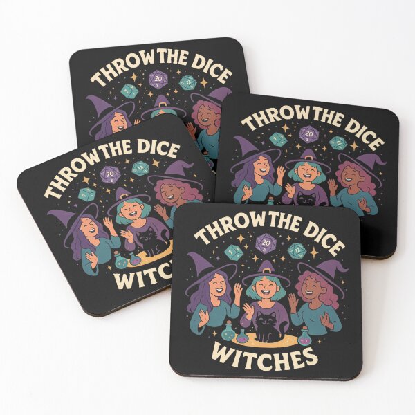 Item preview, Throw The Dice Witches designed and sold by 9morethan9®.