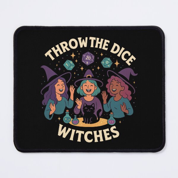 Item preview, Throw The Dice Witches designed and sold by 9morethan9®.