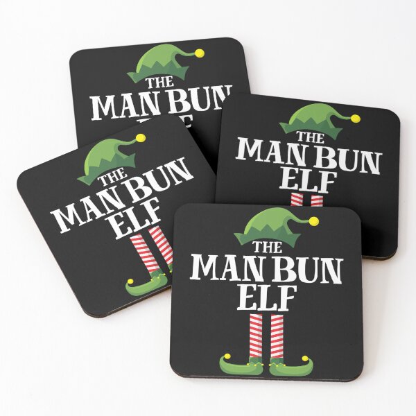 Item preview, Man Bun Elf Matching Family Group Christmas Party Pajama designed and sold by rexalexisdoy.