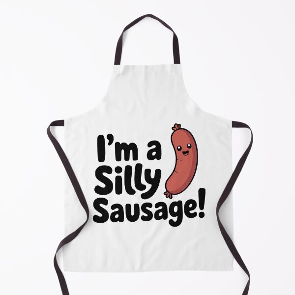Item preview, I'm A Silly Sausage! Cute Sausage Pun designed and sold by PMCreative.