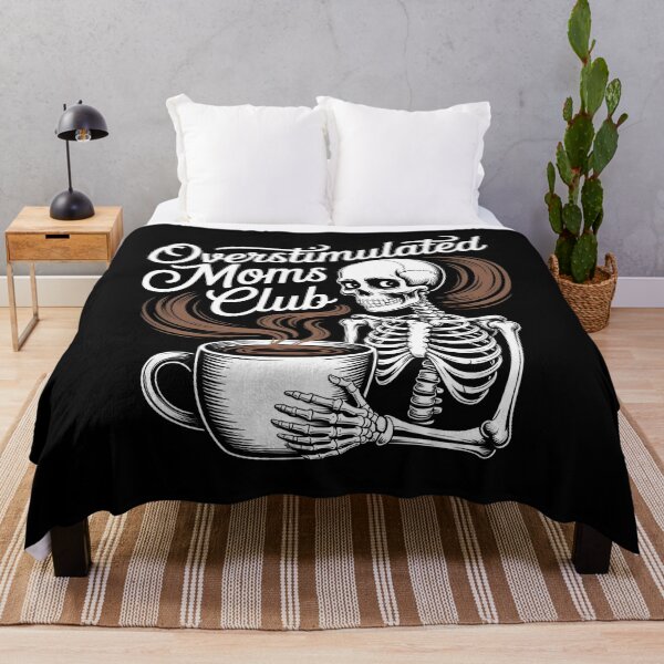 Item preview, Overstimulated Moms Club Skeleton designed and sold by Redgiant87x.