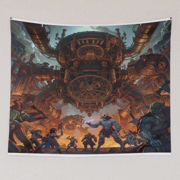 Item preview, Steampunk Arena of Hybrid Fighters designed and sold by DreamistStore.
