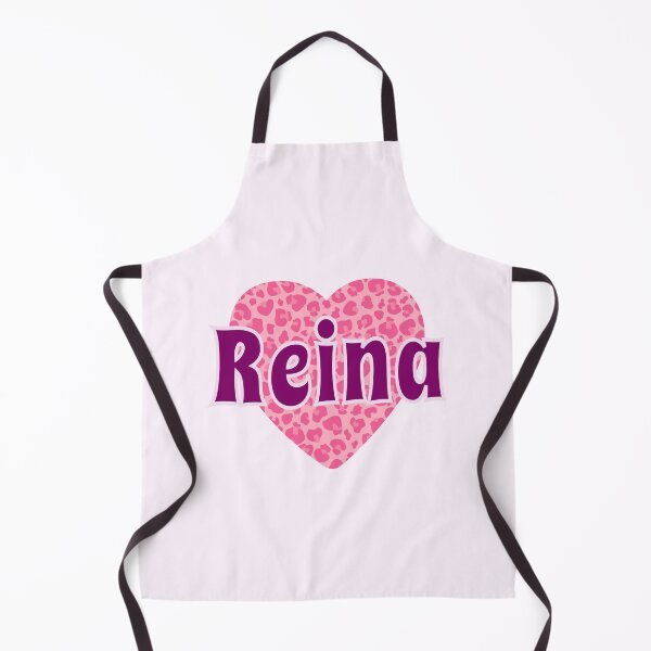 Item preview, Reina Name Pink Leopard Heart designed and sold by Jeallan Designs.
