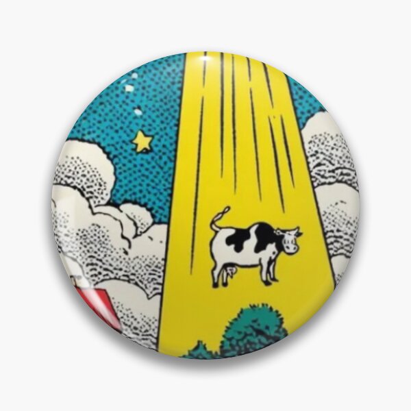 Item preview, "Moo-ve Over Earthlings, It’s Udder Chaos!" designed and sold by Print Fiction.