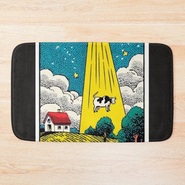Item preview, "Moo-ve Over Earthlings, It’s Udder Chaos!" designed and sold by Print Fiction.
