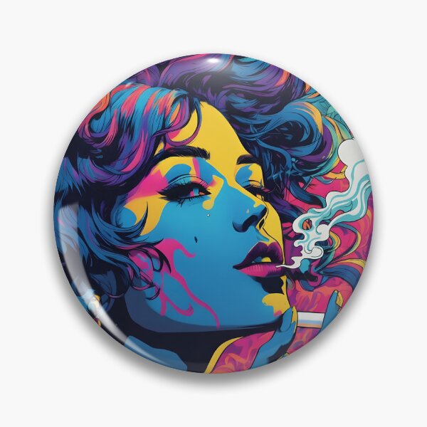 Item preview, Psychedelic Stoner Girl designed and sold by ManateeMerchy.